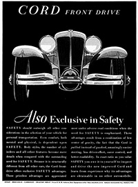 1931 Cord Ad